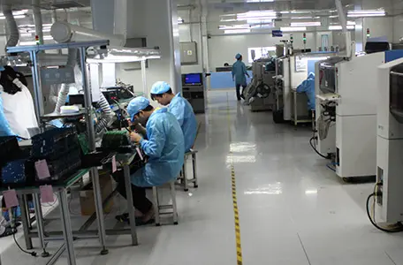 Mr. Evgeniy from Russia visited our PCBA factory