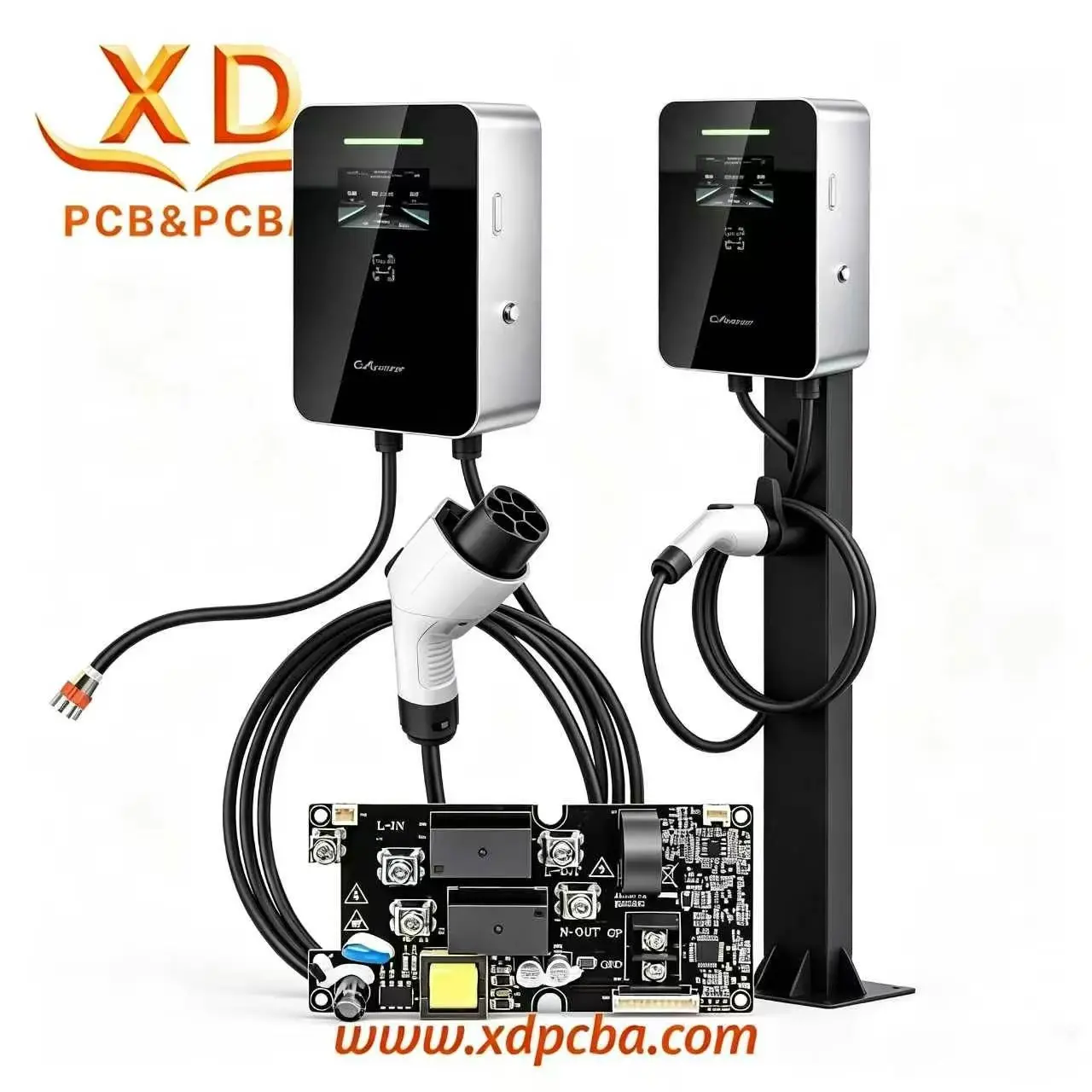 One-stop service EV charger pcba pcb assembly