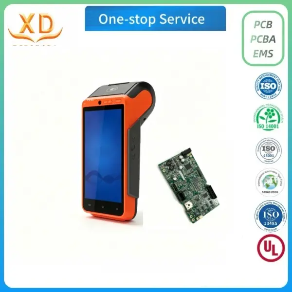 Mobile POS through hole electronic pcb assembly Solution