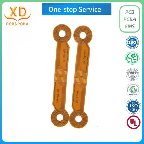 flexible pcbs 4-Layer High-Heat Ceramic FPC flex circuits for Aerospace fpc board