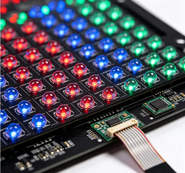 Custom LED Display PCB Board PCBA Assembly, LED SMD PCB Board For Outdoor Indoor LED Screen Module