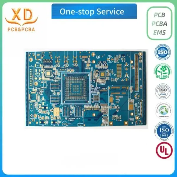4-layer industrial impedance printed circuit boards pcb Industrial control china pcb instrumentation electric circuit board blank.