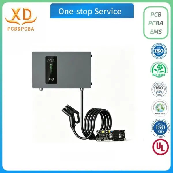 Over-voltage protection home electric car ev charging station wall-mounted pcba control board assembly manufacture
