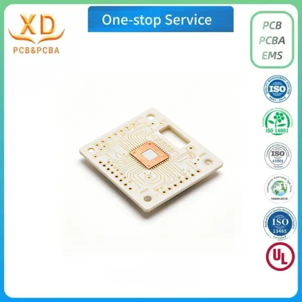 Bio-Medical Thermoelectric Alumina Ceramic PCB Single Layer Manufacturer