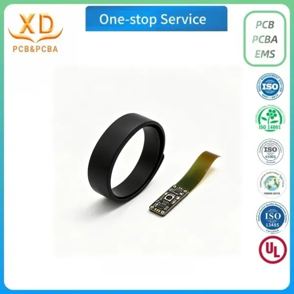 Smart ring smt assembly pcba supplier for Health Monitoring Devices