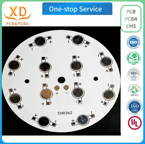 Custom Round LED Aluminum PCB Manufacturer in China for OEM Lighting Introduction Custom Round LED Aluminum PCB Manufacturer in China for OEM Lighting Introduction