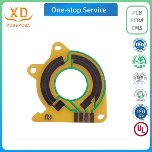 Custom Carbon Printing PCB Board | Carbon Oil Resistive Sensor PCB OEM