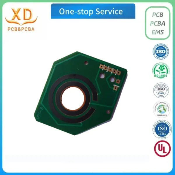 Carbon Ink Resistor PCB, OEM Carbon Printed PCB for Speed Control & Sensing